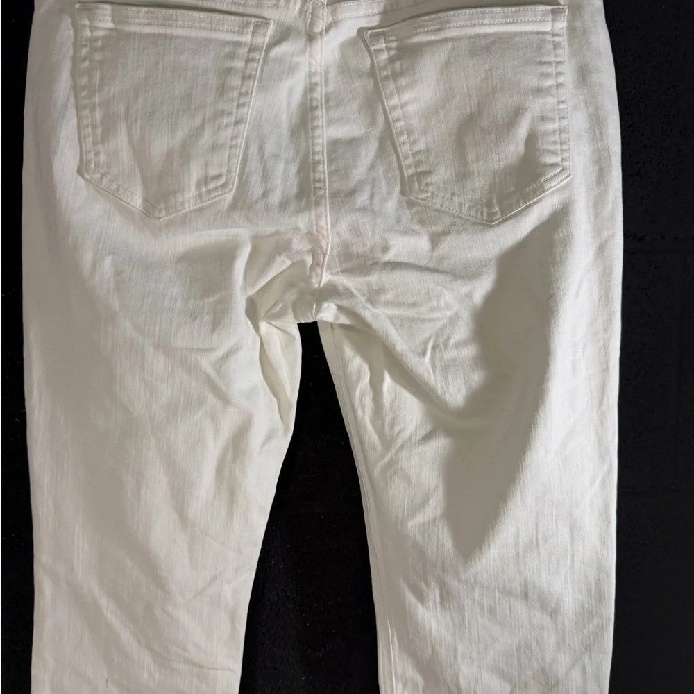 J. Crew Women's Crisp White Skinny Matchstick Jeans